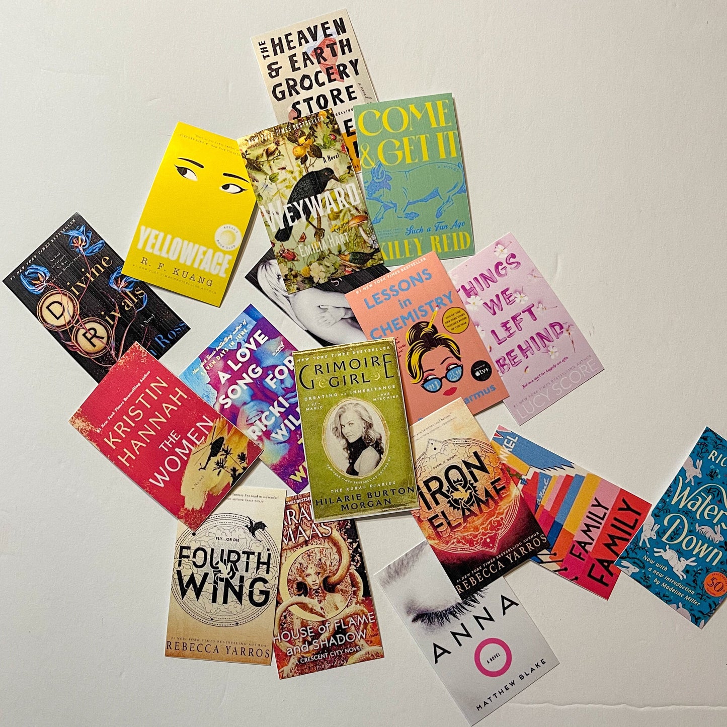 Custom Book Cover Stickers for Journaling · choose your book cover · mini book stickers (Sets of 20)